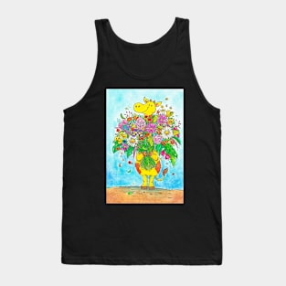 Giraffe bouquet Tank Top